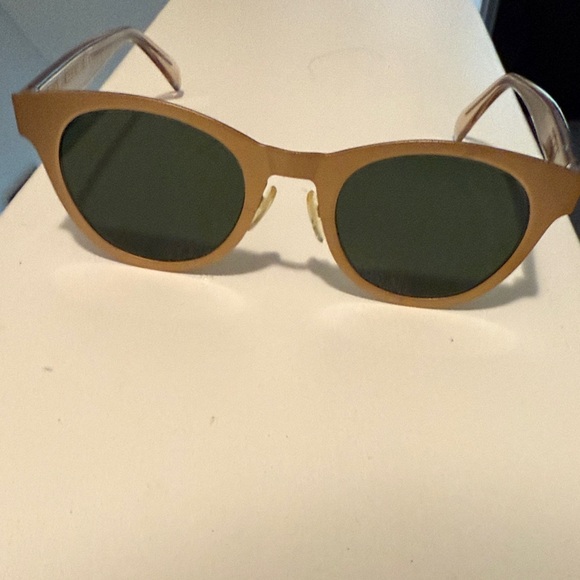 Celine Tan Sunglasses with Dark Lenses - Picture 1 of 2
